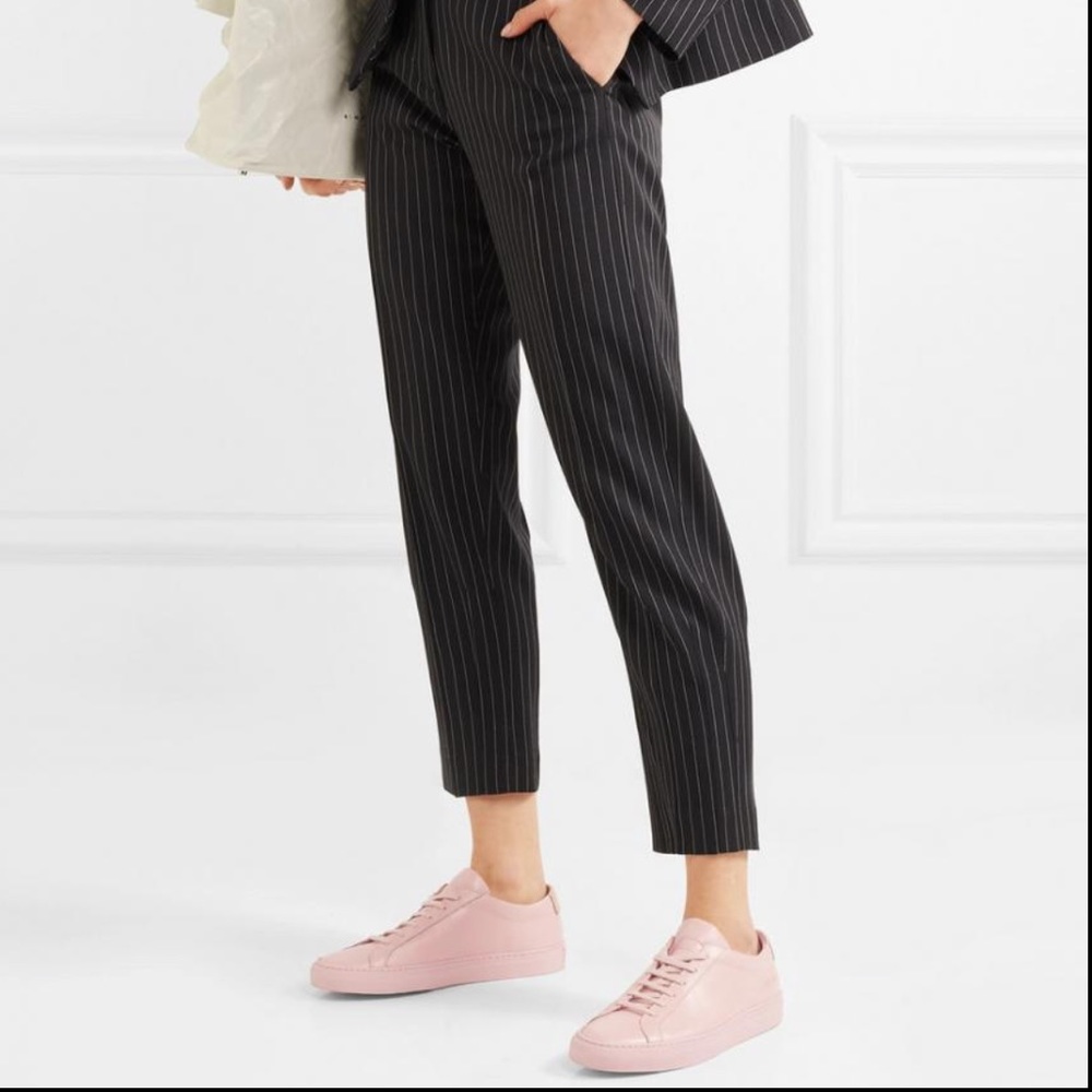 COMMON PROJECTS Leather Achilles Low sneakers pink